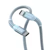 Verbatim Sync & Charge magnētiskais kabelis - 100W USB-C uz USB-C 120 cm zils