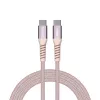 Verbatim Sync & Charge Magnetic kabelis - 100 W USB-C uz USB-C 120 cm rozā krāsā