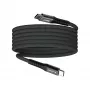 Verbatim Sync & Charge Magnetic kabelis - 100W USB-C to USB-C 120 cm Melns