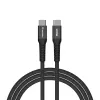 Verbatim Sync & Charge Magnetic kabelis - 100W USB-C to USB-C 120 cm Melns