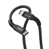 Verbatim Sync & Charge Magnetic kabelis - 100W USB-C to USB-C 120 cm Melns