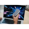 Verbatim TurboMetal SSD USB4 2 TB USB Type-C USB4 Gen 2x2 Sudraba