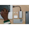 Verbatim TurboMetal SSD USB4 2 TB USB Type-C USB4 Gen 2x2 Sudraba