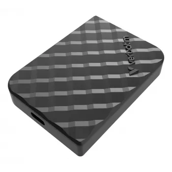 Verbatim Store 'n' Go Mini Diamond USB-C 512GB melns, 512 GB, M.2, USB Type-C, 3.2 Gen 2 (3.1 Gen 2), 1000 MB/s, melns
