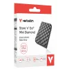 Verbatim Store 'n' Go Mini Diamond USB-C 512GB melns, 512 GB, M.2, USB Type-C, 3.2 Gen 2 (3.1 Gen 2), 1000 MB/s, melns