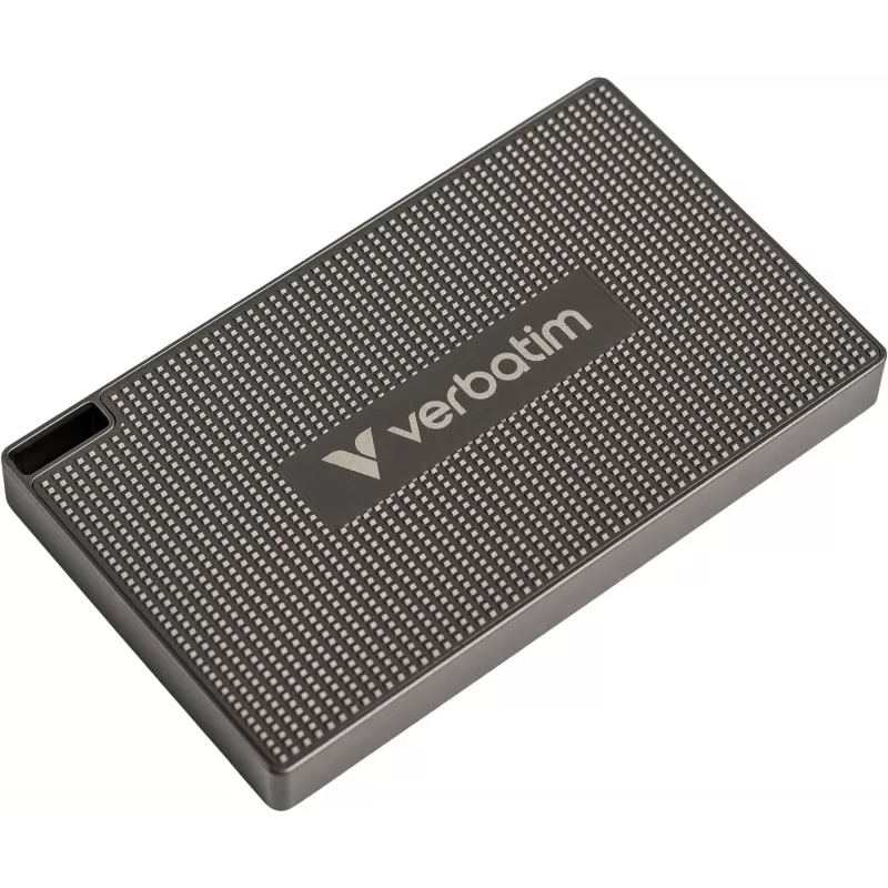 Verbatim Metal Mini SSD USB-C 3.Gen 2 512 GB, 512 GB, USB Type-C, USB 3.2 Gen 2x2, 2000 MB/s, 10 Gbit/s, Pelēks