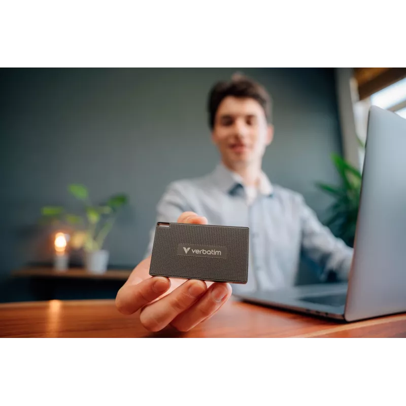 Verbatim Metal Mini SSD USB-C 3.Gen 2 512 GB, 512 GB, USB Type-C, USB 3.2 Gen 2x2, 2000 MB/s, 10 Gbit/s, Pelēks