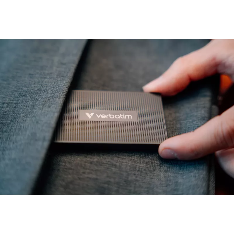 Verbatim Metal Mini SSD USB-C 3.2 Gen 2 1 TB, 1 TB, USB Type-C, USB 3.2 Gen 2x2, 2000 MB/s, 10 Gbit/s, pelēks
