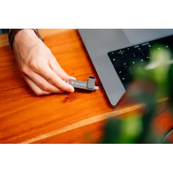 Verbatim Dual QuickStick USB zibatmiņa 512 GB USB Type-A / USB Type-C 3.2 Gen 1 (3.1 Gen 1) pelēka