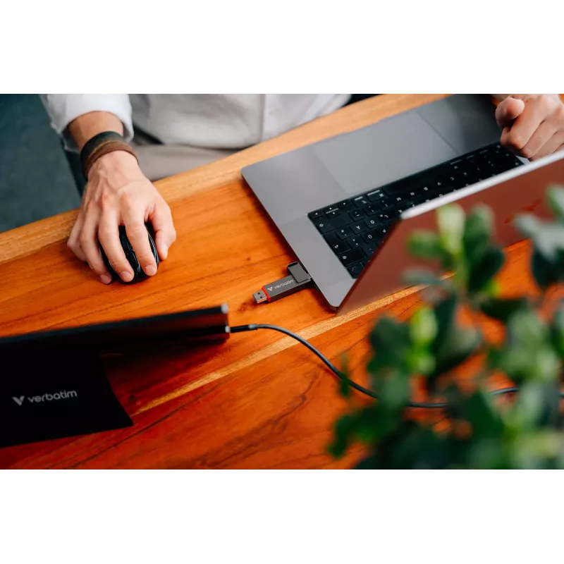 Verbatim Dual QuickStick USB zibatmiņa 512 GB USB Type-A / USB Type-C 3.2 Gen 1 (3.1 Gen 1) pelēka