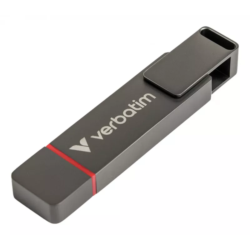 Verbatim Dual QuickStick USB zibatmiņa 512 GB USB Type-A / USB Type-C 3.2 Gen 1 (3.1 Gen 1) pelēka