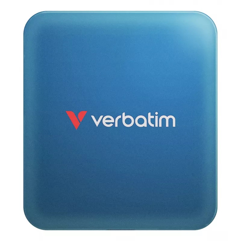 Verbatim SnapBack SSD 1TB Blue Metallic, 1 TB, USB Type-C, USB 3.2 Gen 2x2, 2000 MB/s, 20 Gbit/s, zils