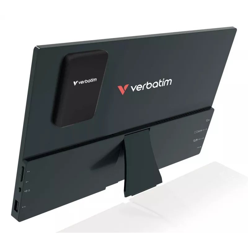 Verbatim Portable Touchscreen Monitor Light 14 collas Full HD 1080p un bezvadu barošanas avots