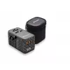 Verbatim UTA-06 100W GaN III universāls ceļojumu adapteris ar 2 x USB-C PD & QC 4+ un 2 x USB-A QC 3.0 portiem
