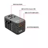 Verbatim UTA-06 100W GaN III universāls ceļojumu adapteris ar 2 x USB-C PD & QC 4+ un 2 x USB-A QC 3.0 portiem