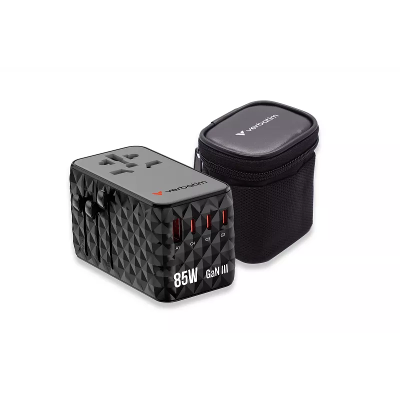 Verbatim Charge 'n' Travel Diamond 85W Ievelkams Kabelis CNT-02