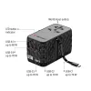 Verbatim Charge 'n' Travel Diamond 85W Ievelkams Kabelis CNT-02