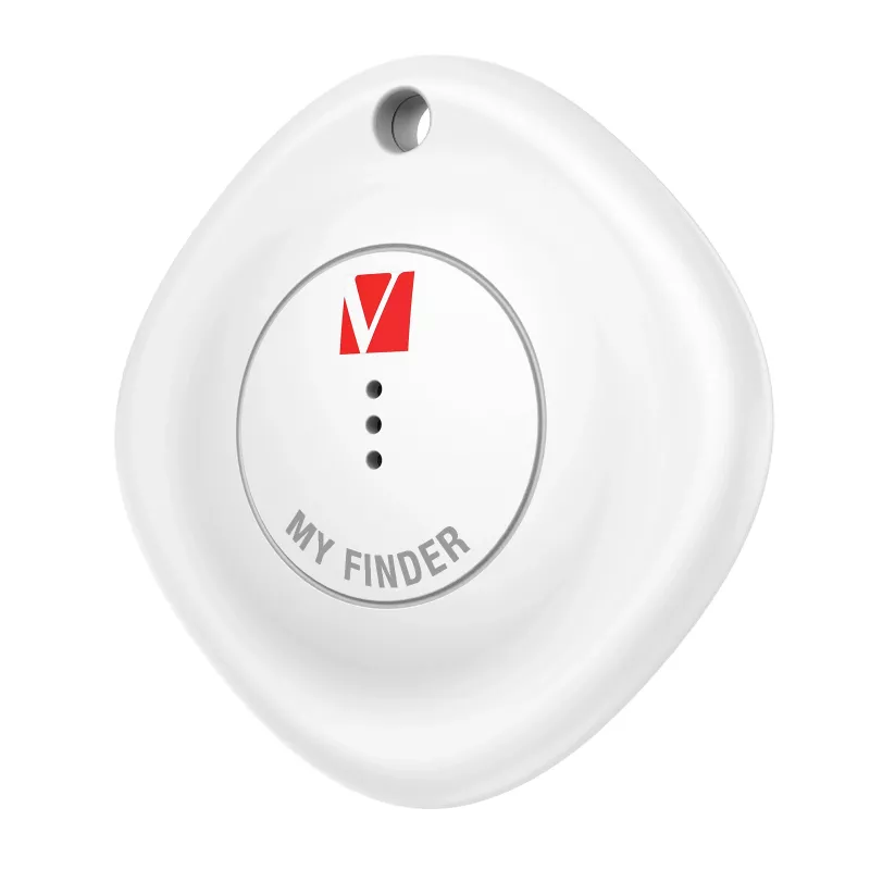 Verbatim MYF-02 Bluetooth mantu meklētājs 2 gab. iepakojumā Melns/Balts