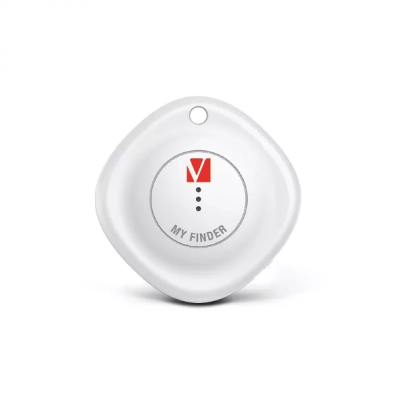 Verbatim MYF-02 Bluetooth mantu meklētājs 2 gab. iepakojumā Melns/Balts
