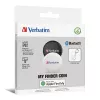 Verbatim My Finder Coin Bluetooth izsekotājs - 2 gab. iepakojumā, personiskai lietošanai, meklētājs, melns, balts, putekļu izturīgs, ūdensnecaurlaidīgs, IP66, CR2032
