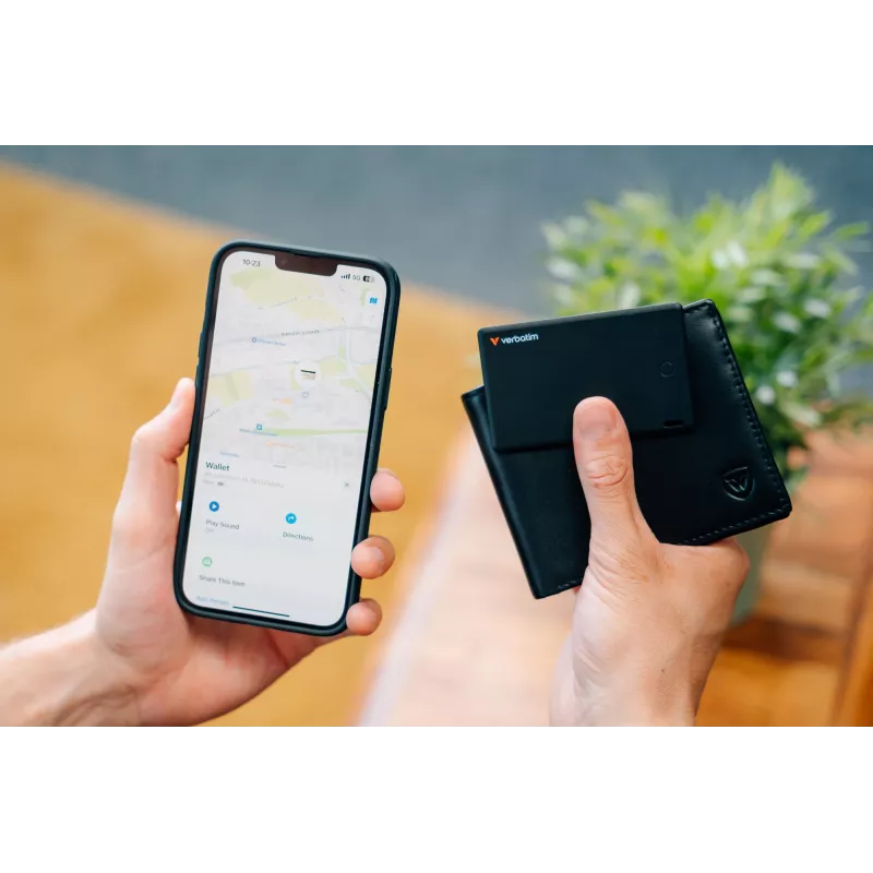 Verbatim My Finder Card Bluetooth priekšmetu meklētājs 1 gab. Melns, Personīgs, Meklētājs, Melns, Putekļu izturīgs, Ūdensizturīgs, IP66, 1440 h