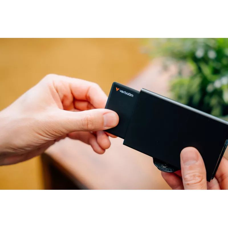 Verbatim My Finder Card Bluetooth priekšmetu meklētājs 1 gab. Melns, Personīgs, Meklētājs, Melns, Putekļu izturīgs, Ūdensizturīgs, IP66, 1440 h