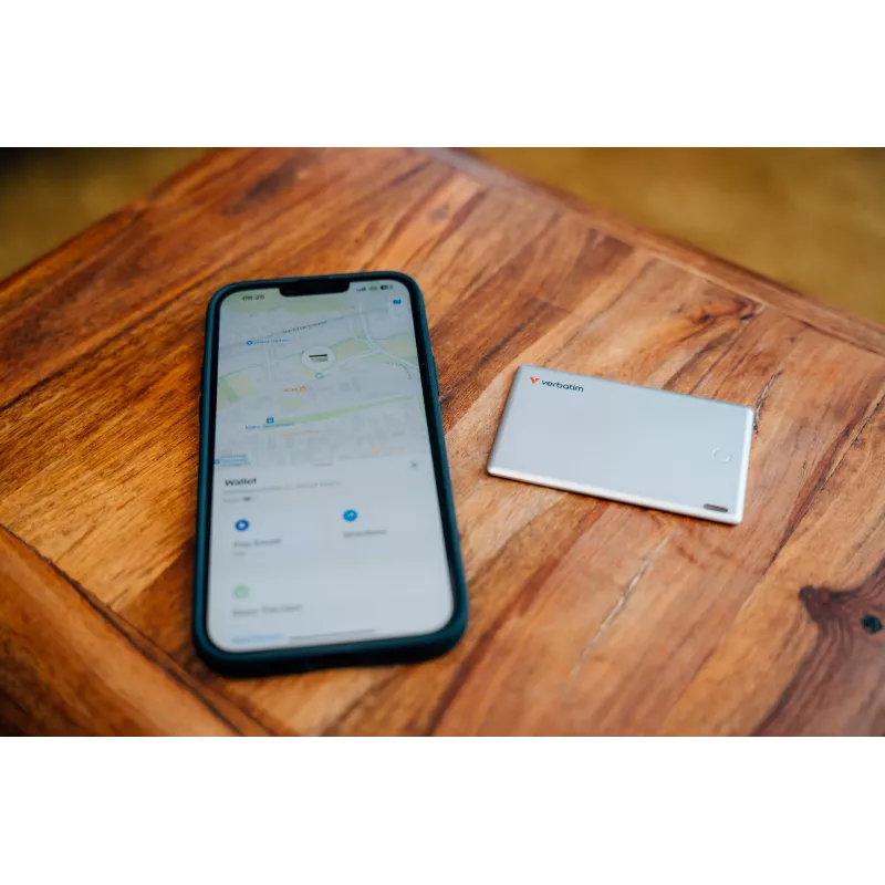 Verbatim My Finder Card Bluetooth priekšmetu meklētājs, 1 gab., sudraba krāsā