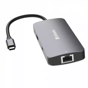 Verbatim CMH-05 USB Type-C 5000 Mbit/s Sudrabains