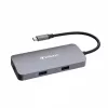 Verbatim CMH-05 USB Type-C 5000 Mbit/s Sudrabains