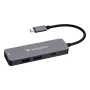 Verbatim USB-C Essentials Multiport Hub 4 pieslēgvietas: HDMI, USB-C PD, USB-A 3.2 Gen 1, USB-A