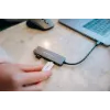 Verbatim USB-C Essentials Multiport Hub 4 pieslēgvietas: HDMI, USB-C PD, USB-A 3.2 Gen 1, USB-A