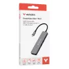 Verbatim USB-C Essentials Multiport Hub 7 pieslēgvietas: HDMI, USB-C, USB-C 3.2 Gen 1, 2 x USB-A 3.2 Gen 1, SD un microSD