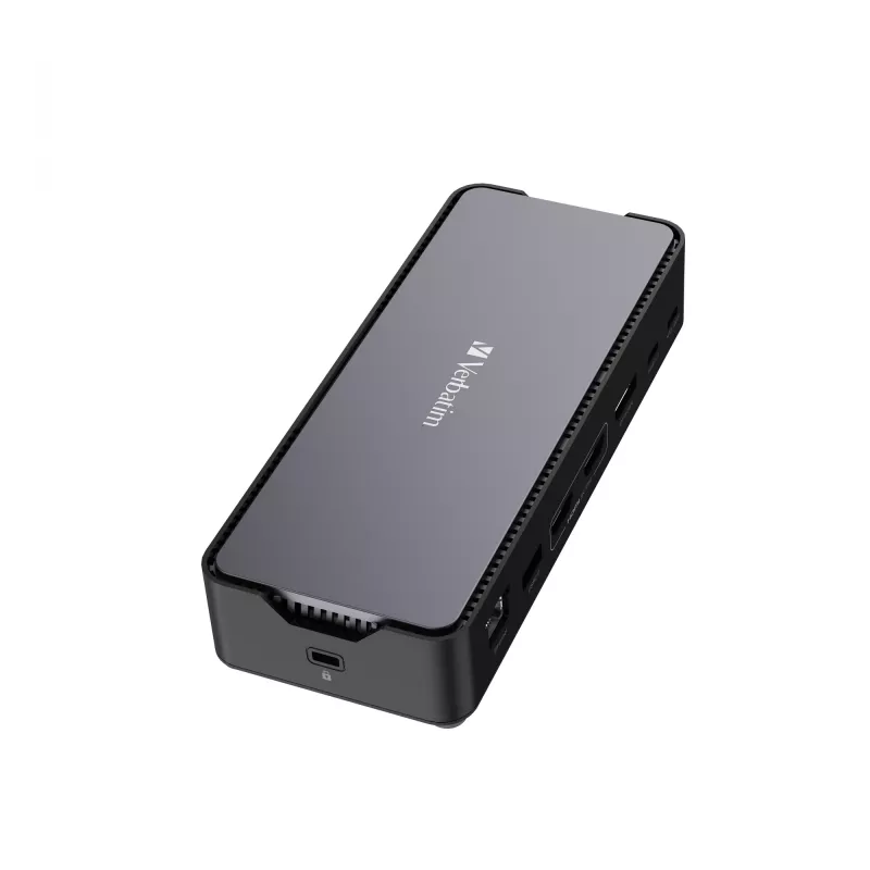 Verbatim CDS-15 vadu USB 3.2 Gen 1 (3.1 Gen 1) Type-C melns, pelēks