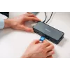 Verbatim CDS-15 vadu USB 3.2 Gen 1 (3.1 Gen 1) Type-C melns, pelēks