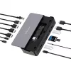 Verbatim CDS-15S vadu USB 3.2 Gen 1 (3.1 Gen 1) Type-C melns, pelēks