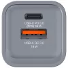 Verbatim GNC-35 GaN lādētājs 35 W ar 1 x USB-C PD 35 W / 1 x USB-A QC 3.0 (EU/UK/US)