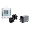 Verbatim GNC-65 GaN lādētājs 65W ar 2 x USB-C PD 65W / 1 x USB-A QC 3.0 (EU/UK/US)