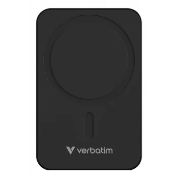 Verbatim Charge 'n' Go Essentials Power Bank Magnetic Wireless 20000 mAh Melns