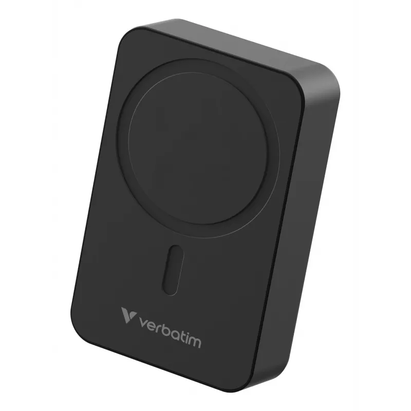 Verbatim Charge 'n' Go Essentials Power Bank Magnetic Wireless 20000 mAh Melns
