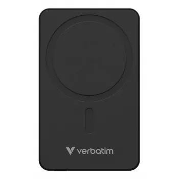 Verbatim Charge 'n' Go Essentials Magnetic Wireless Power Bank 10000 mAh Melns
