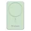 Verbatim Charge 'n' Go Essentials Magnetic Wireless Power Bank 10000 mAh zaļš