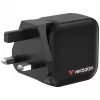 Verbatim Mini GaN lādētājs 70W 3 porti ASV spraudnis ar ES un Lielbritānijas adapteriem