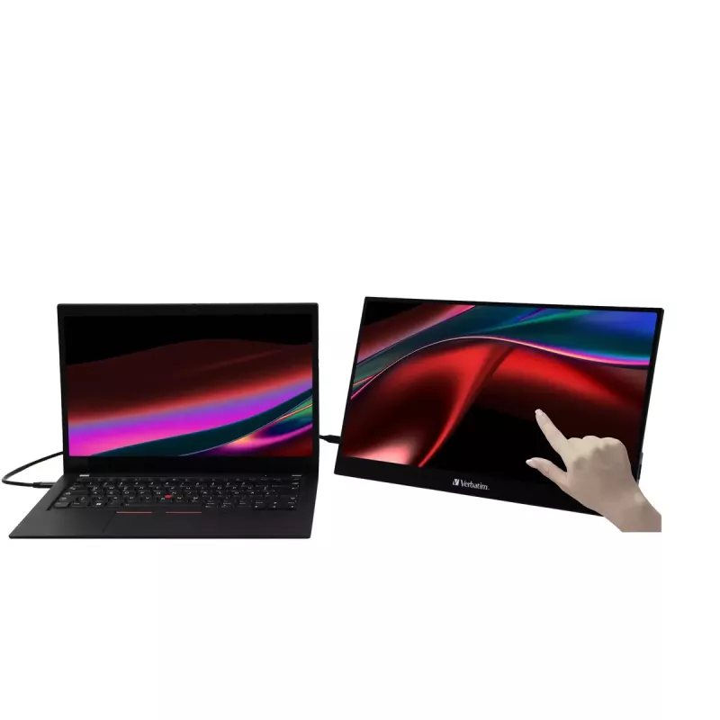 Monitors Verbatim Portable Touchscreen 15.6 collas LCD 4K 3840x2160