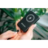 Ārējais akumulators VERBATIM Charge AnA Go 5000mAh magnētiska bezvadu uzlāde, melns