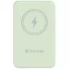 Verbatim Charge 'n' Go Magnetic Wireless Power Bank 5000mAh zaļš