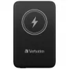 Verbatim Charge 'n' Go magnētiskais bezvadu ārējais akumulators 10000 mAh, melns