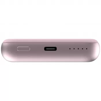 Verbatim Charge 'n' Go Magnetic Wireless Power Bank 10000mAh Rozā krāsā