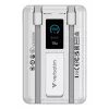 Verbatim Charge'n'Go 2C & Display ārējais akumulators 10000 mAh sudrabots