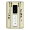 Verbatim Charge'n'Go 2C & Display Power Bank 10000 mAh Gold, 10000 mAh, litija polimēra (LiPo), Power Delivery 3.0, Quick Charge 3.0, bezvadu uzlāde, 3,85 V, 52 W