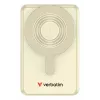 Verbatim Charge'n'Go 2C & Display Power Bank 10000 mAh Gold, 10000 mAh, litija polimēra (LiPo), Power Delivery 3.0, Quick Charge 3.0, bezvadu uzlāde, 3,85 V, 52 W